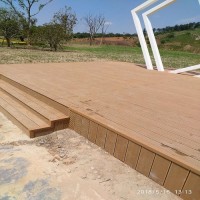 亦彩木 木塑板 木塑地板 防滑地板 木塑  木塑板  仓库铺垫板 批发