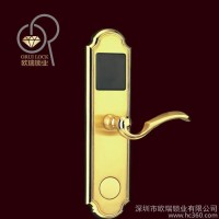 深圳欧瑞智能门锁OR02欧款系列酒店门锁 IC卡锁生产